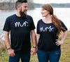 honeymoon shirts - mr and mrs shirts - couple shirts - wifey shirt - hubby shirt