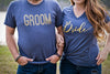 bride and groom shirts