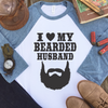 bearded husband shirt - wifey shirt