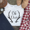 gift for her - deer antler shirt