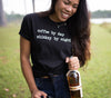 coffee shirt - whiskey shirt